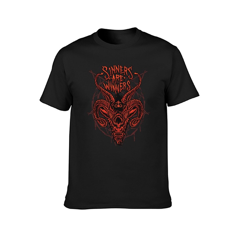 Sinners Are Winners Goat Head T-Shirt