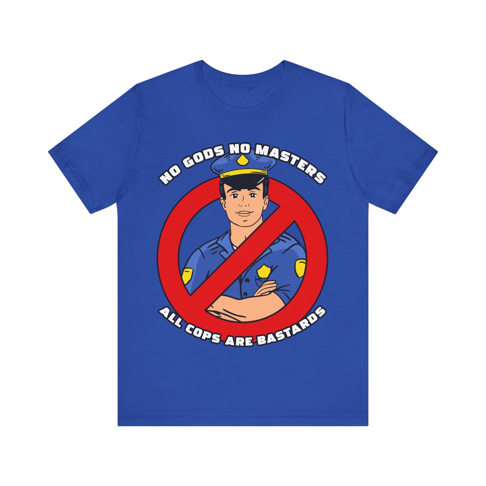 No Gods No Masters, All Cops Are Bastards T-Shirt - Image 3