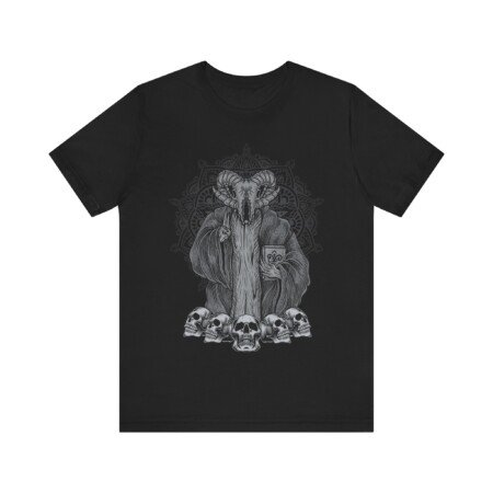 Baphomet Skull Pulpit T-Shirt
