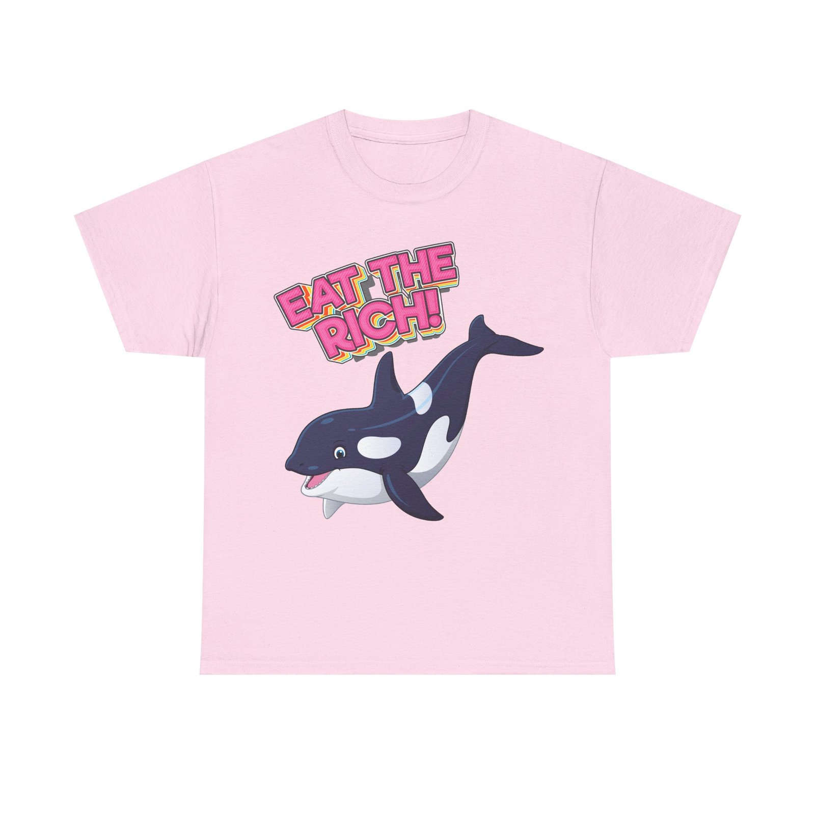 Eat The Rich Orca T-Shirt - Image 2