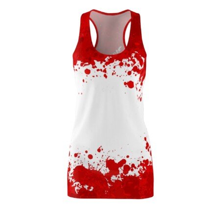 Blood Splatter Racerback Dress