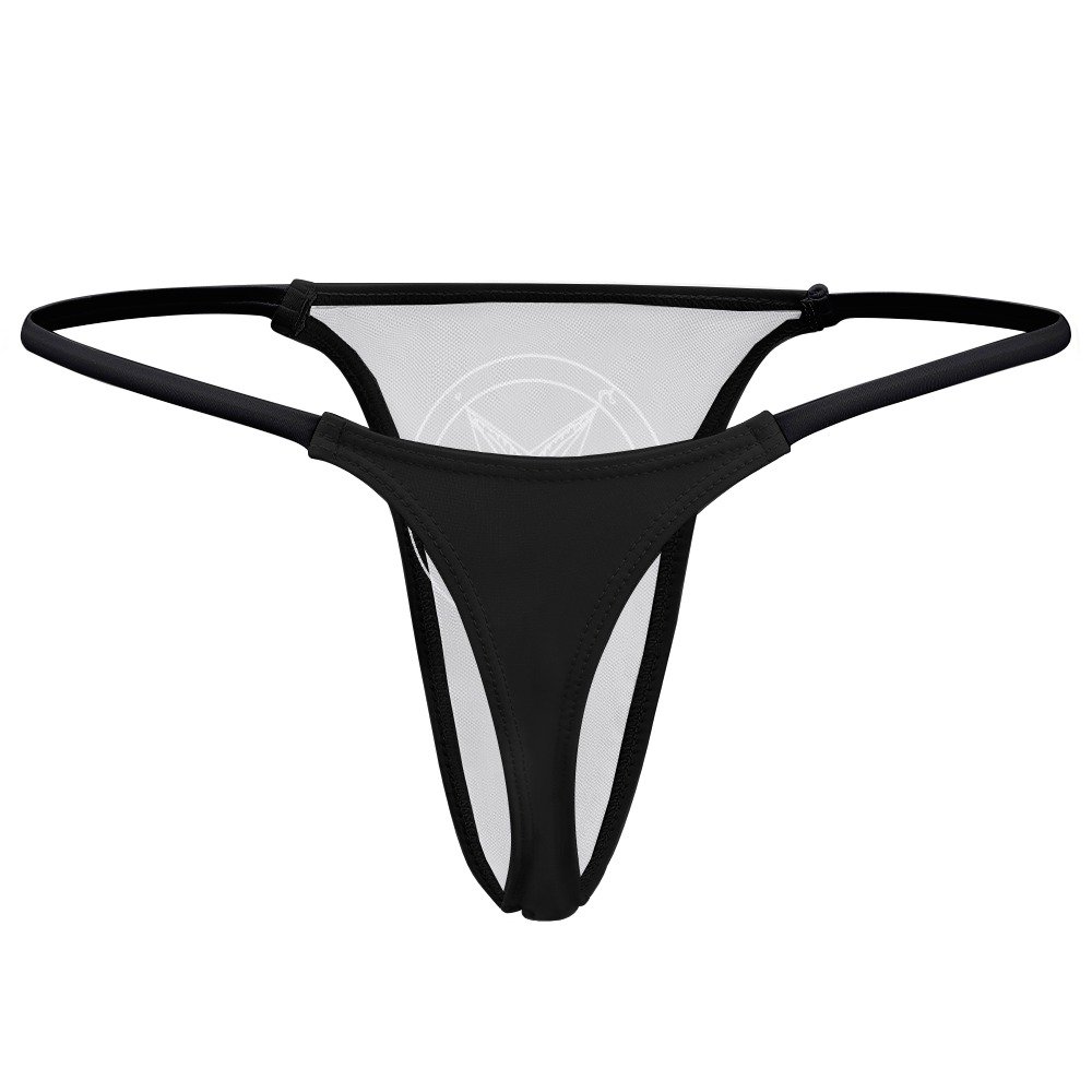 Baphomet Pentagram Thong Panties - Image 2