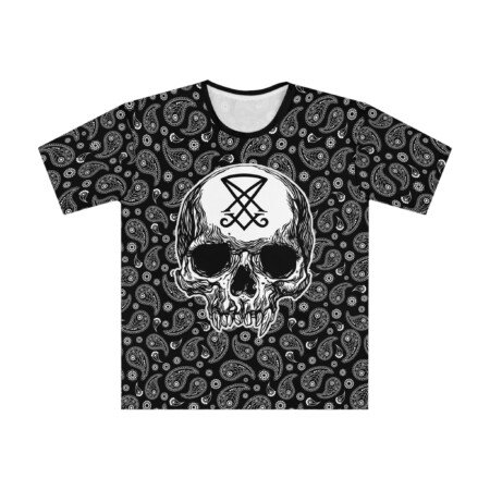 Bandana Lucifer Skull T-Shirt