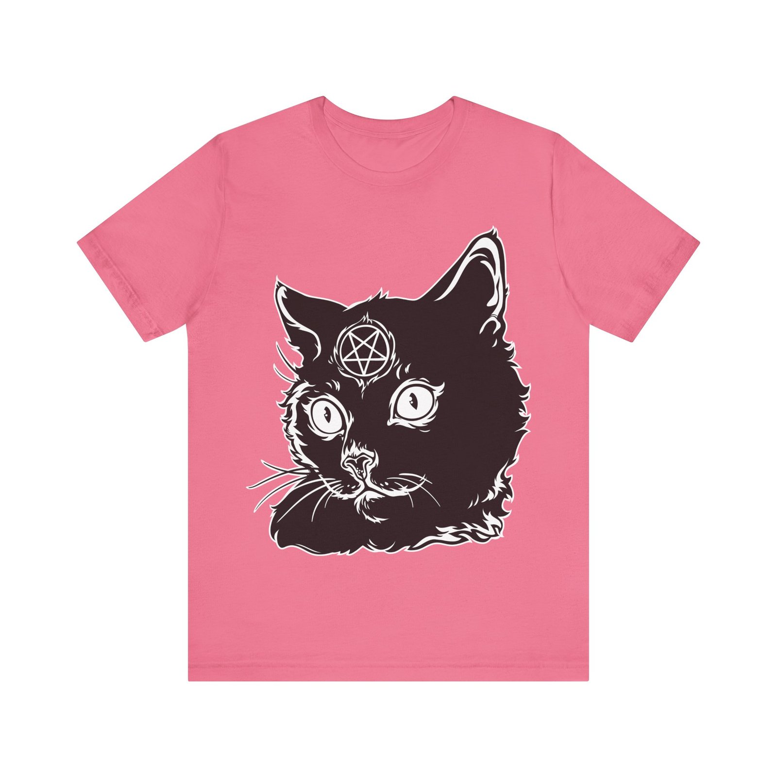 Pentagram Kitty Tee - Image 3