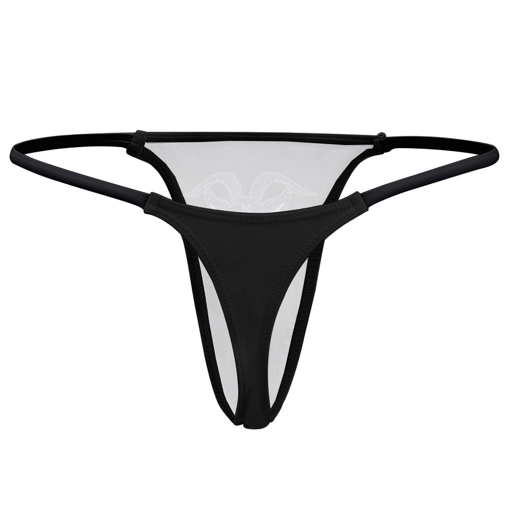 Baphomet Pentagram Thong Panties - Image 2