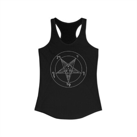 Baphomet Racerback Tank