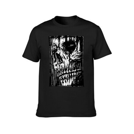 Woodcut Skull T-Shirt