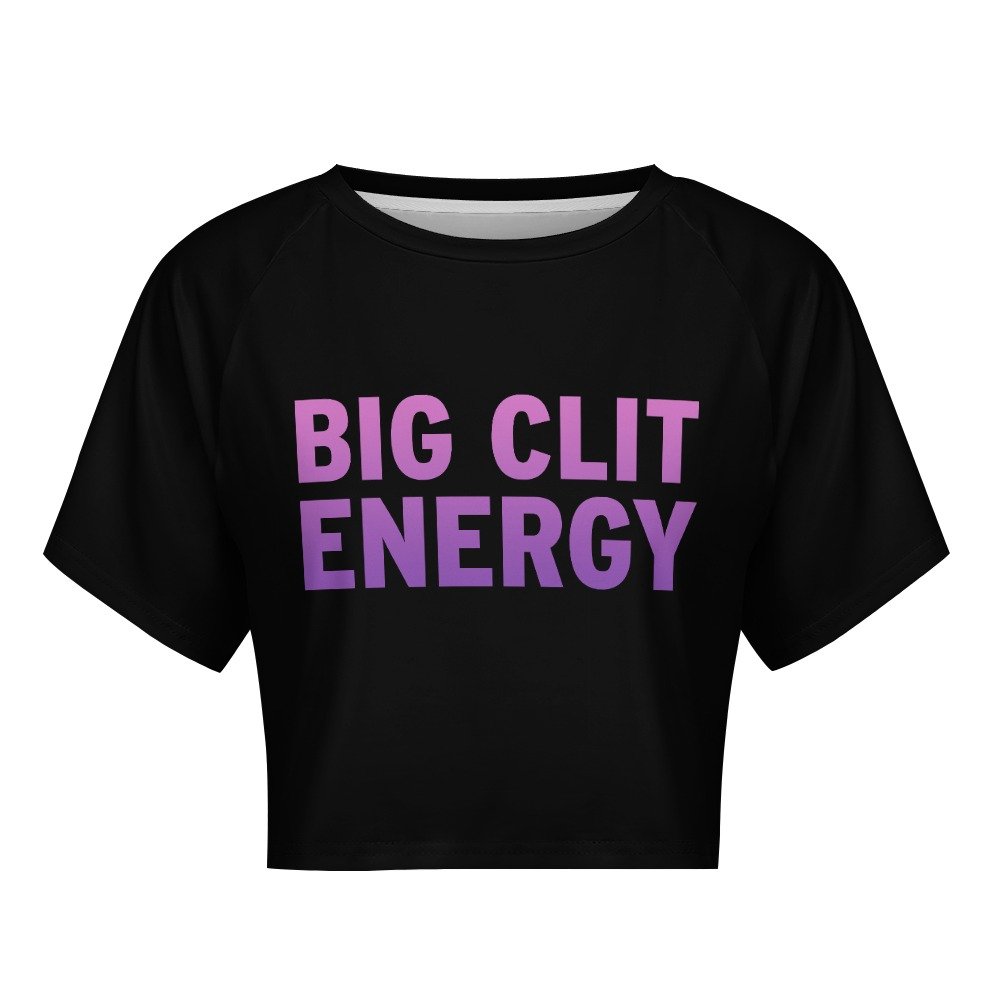 Big Clit Energy Crop Top - Image 2