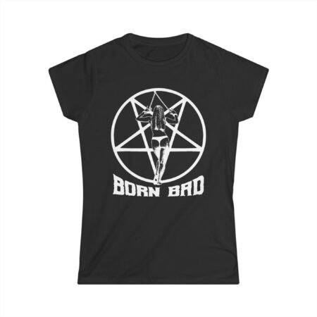 Born Bad Chained Pentagram T-Shirt